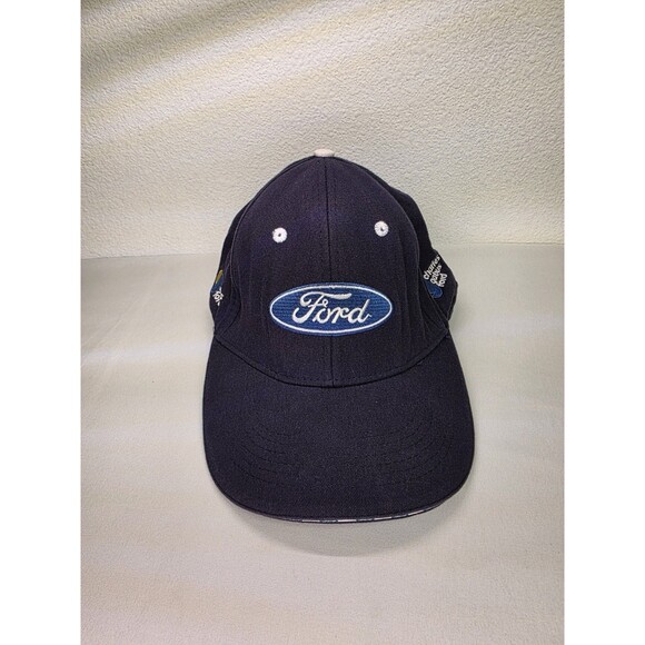 Ford Other - Ford Logo Hat One Size Fits All Black VelcroStrap Black With Blue Logo